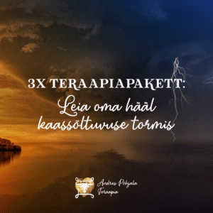 🌪 3x teraapiapakett: “Leia oma HÄÄL kaassõltuvuse tormis”