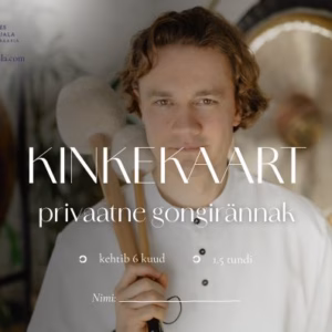 Kinkekaart: Privaatne gongirännak
