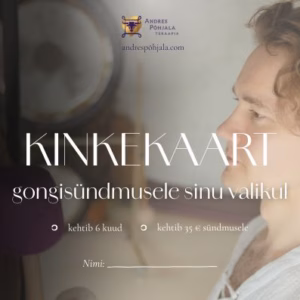 Kinkekaart: Gongisündmus