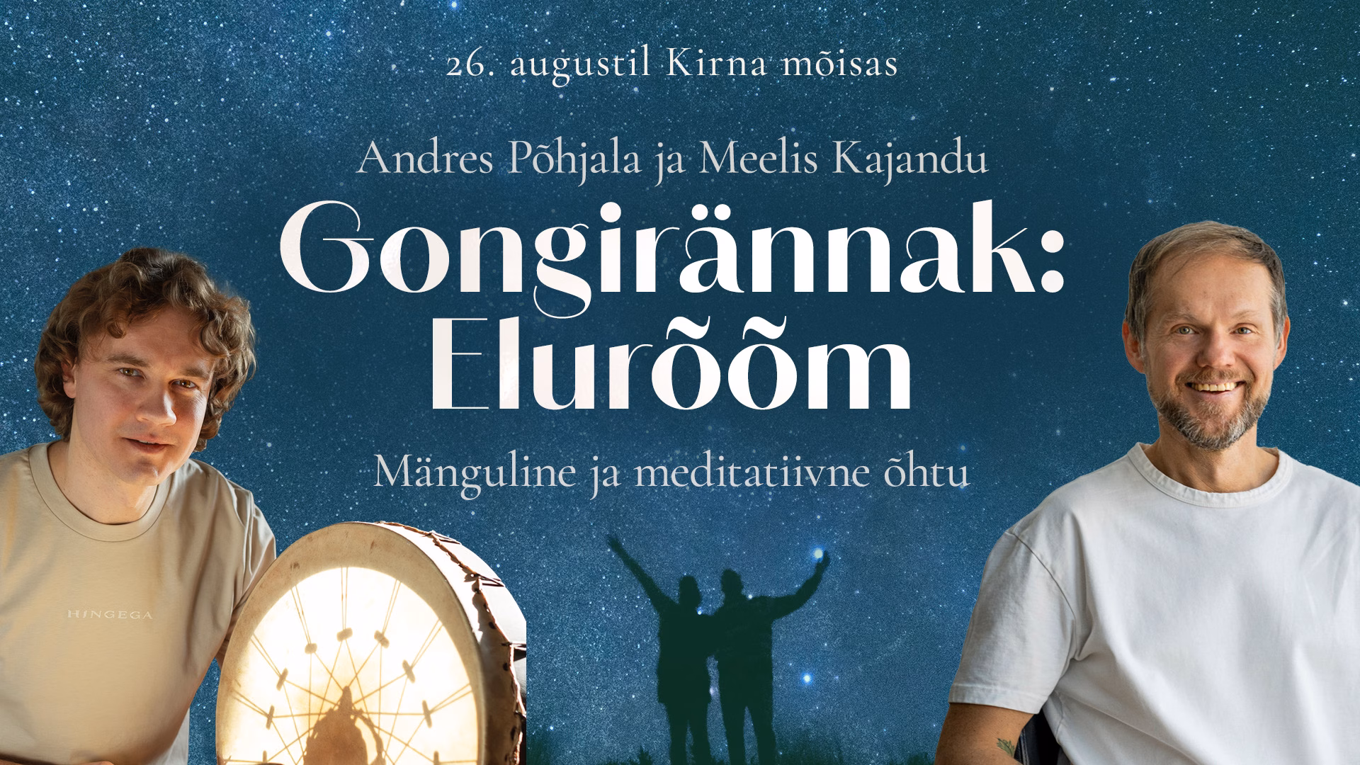 Gongirännak Elurõõm Andres Põhjala ja Meelis Kajandu
